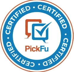 Pickfu Certified